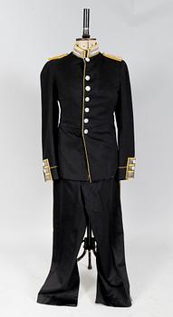 OFFICERSUNIFORM, Sverige, 1800-tal.