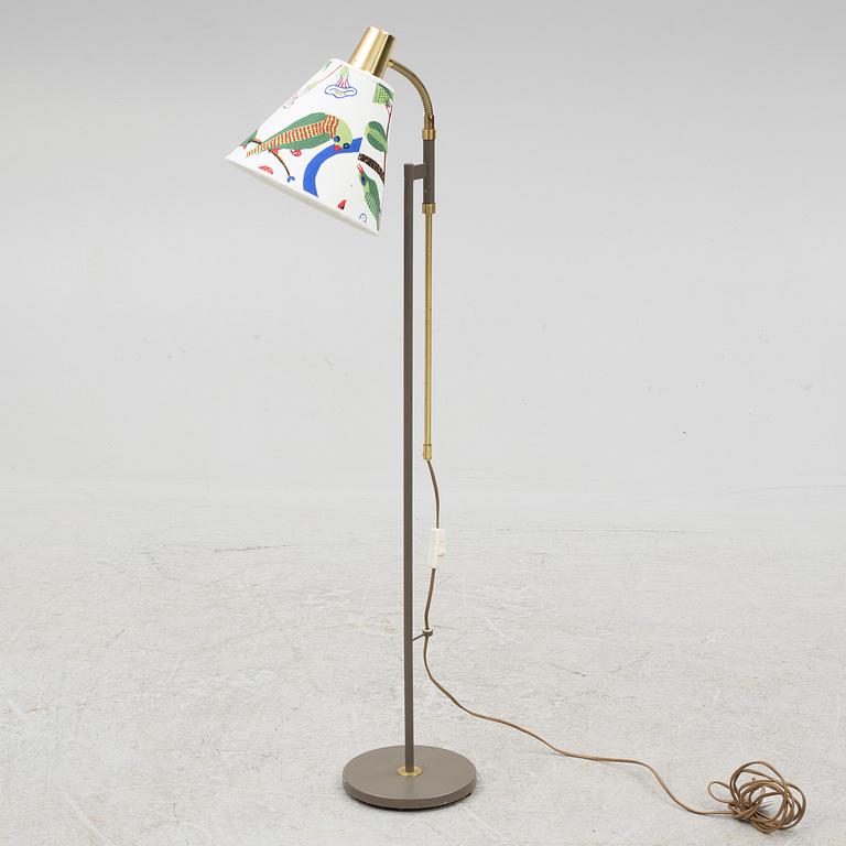 A floor lamp, mid 20th Century.