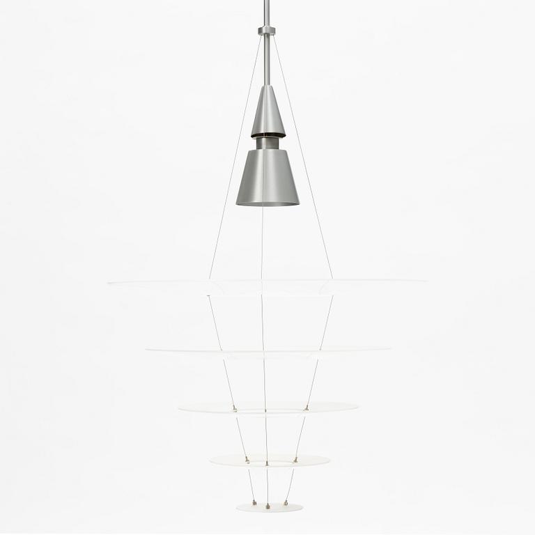 Shoichi Uchiyama, an "Enigma" ceiling lamp, Louis Poulsen, Denmark, late 20th century.