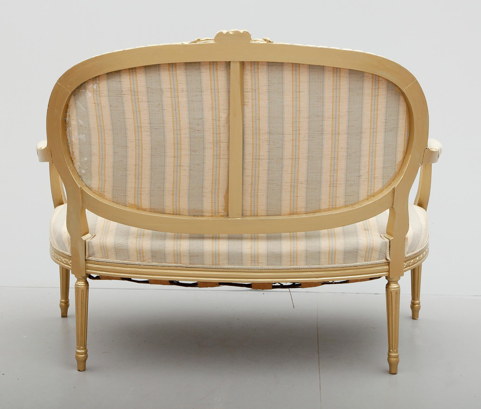 SOFFA, gustaviansk stil, 1900-talets mitt.