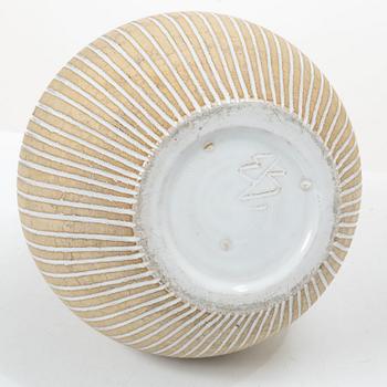 Edgar Böckman, a stoneware vase, executed in his own workshop, 1930s-40s.