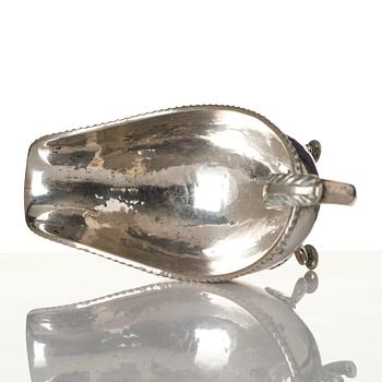 Tedos, sauceboat and cup, silver, including Ottoman Empire.