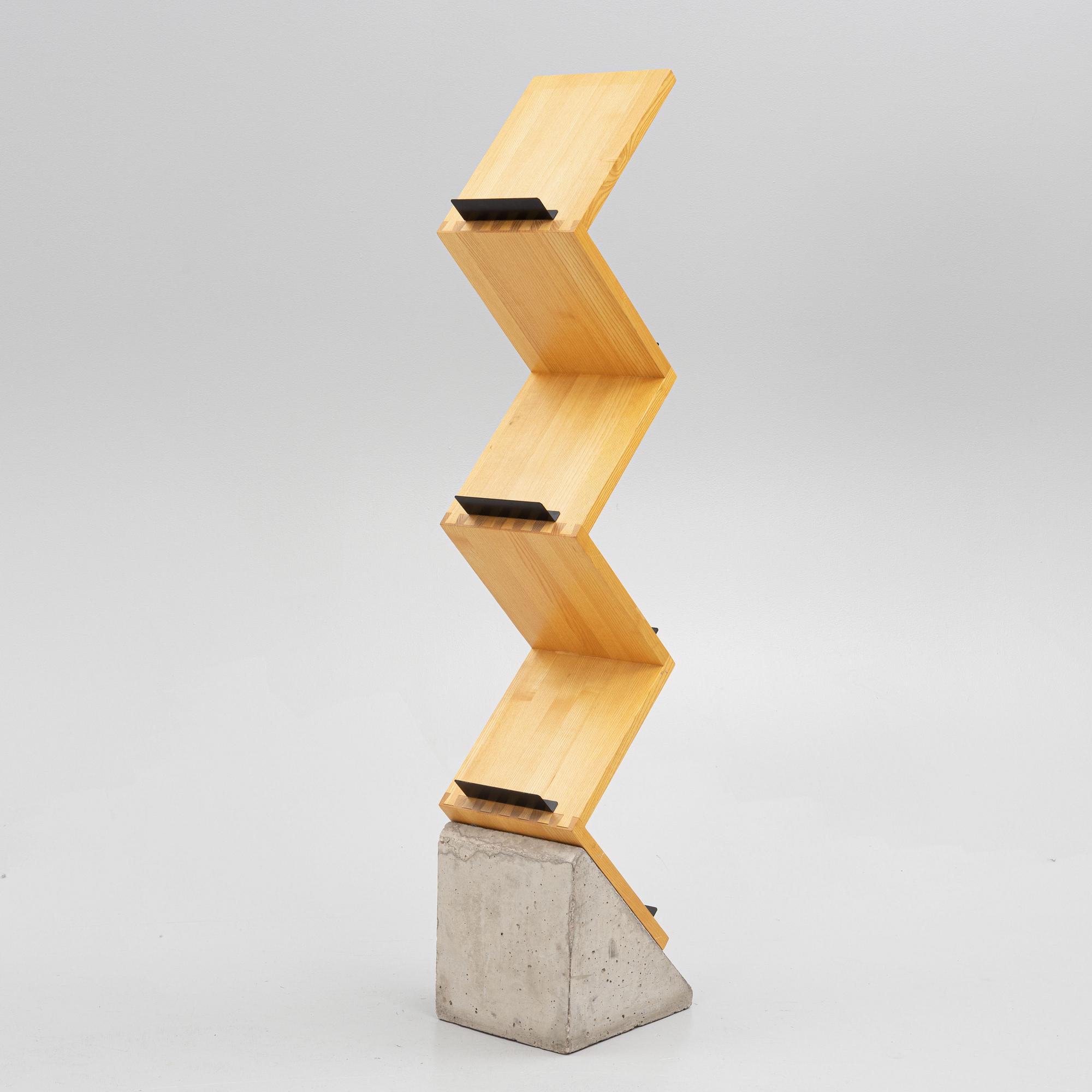 Jonas Bohlin, magazine rack, "Zink", Källemo, Värnamo.