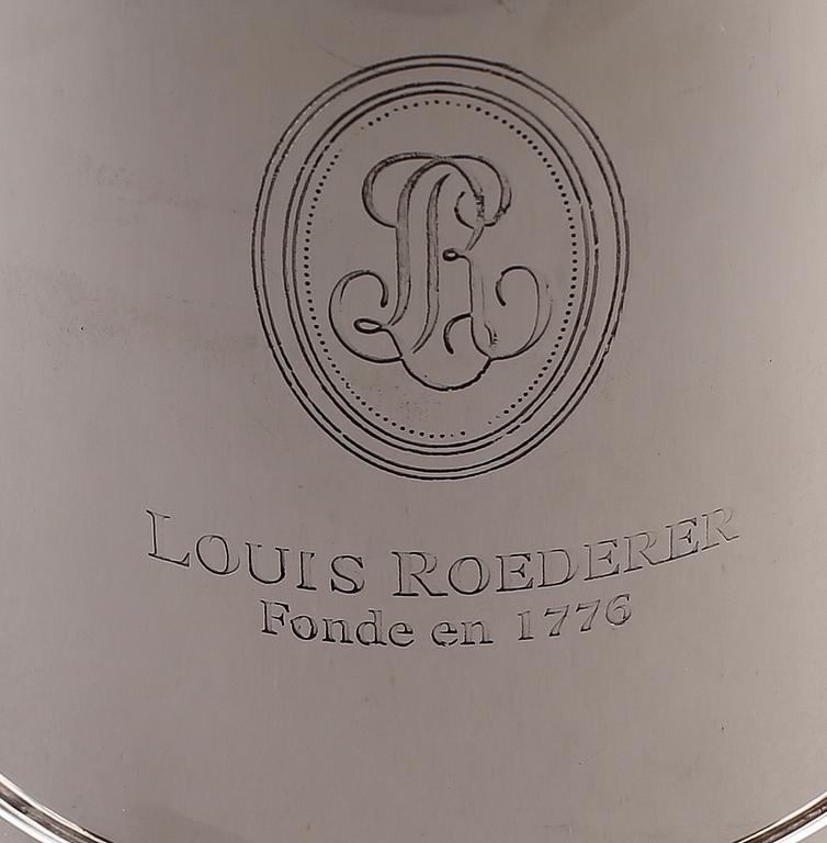 CHAMPAGNEKYLARE, nysilver, Louis Roederer, 1900-tal.