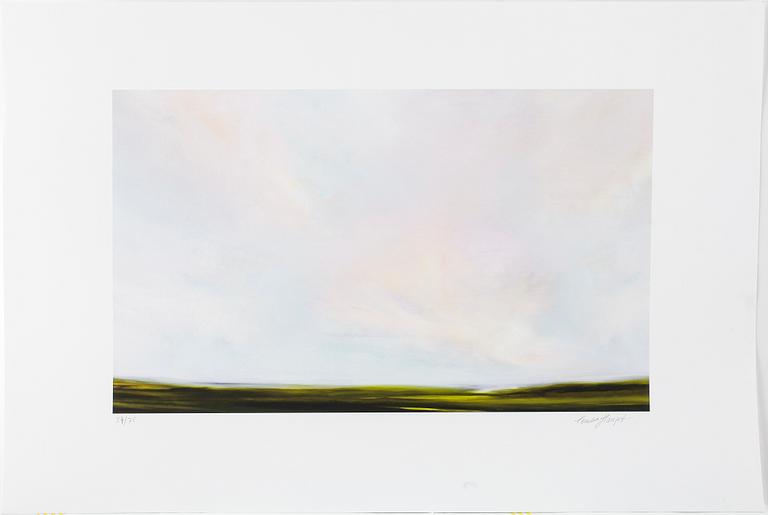 CECILIA HAUPT, gicleetryck, signerad och numrerad 24/75.