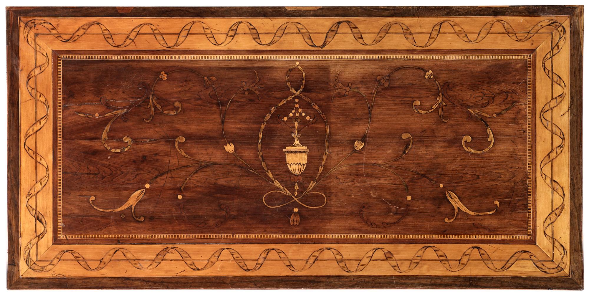 SPELBORD. Ryssland, 1780-tal, troligen gjord i St Petersburg i Christian Meyers verkstad.
