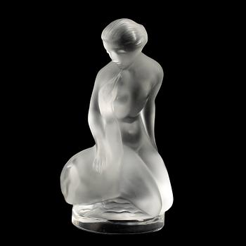 FIGURIN, glas, Lalique, signerad.