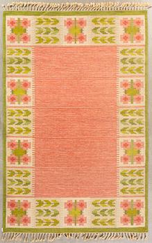 Carpet, Röllakan, Berit Woelfer, second half of the 20th century.