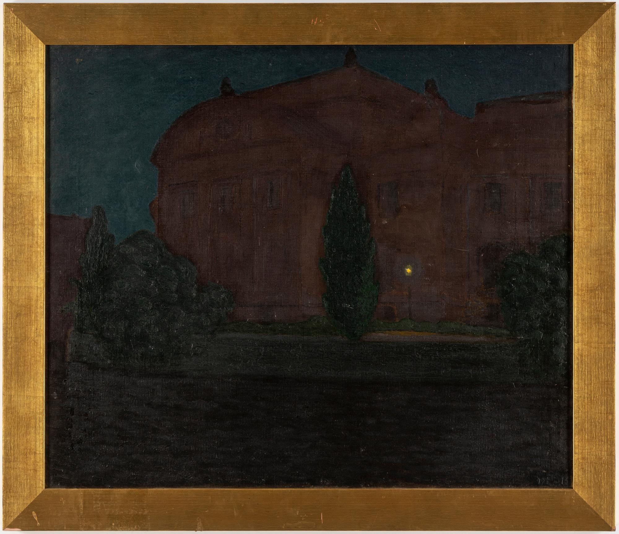 PELLE SWEDLUND, oil on canvas, signed.