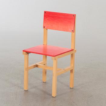 FREDRIK PAULSEN, "Röhsska"Designbaren, stol, Blå Station 2020, Stol 13/102.