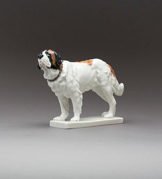 FIGURIN Meissen, porslin, 1900-talets andra hälft.