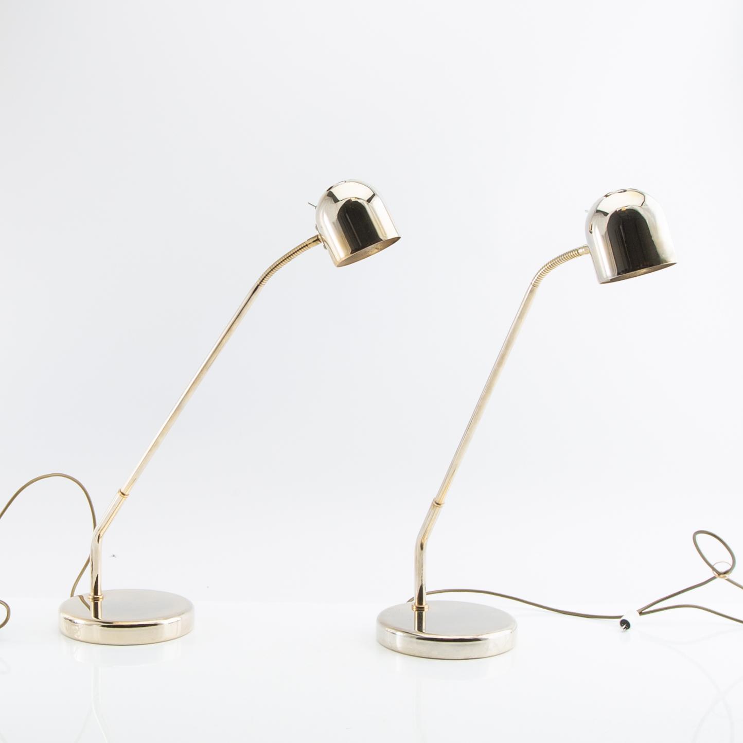 Table lamps, a pair, Belid, late 20th century.