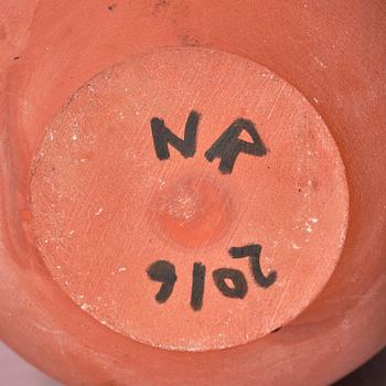 Nick Ross, a vase, "Last of the Free #6", ed. 8, executed in his studio, Stockholm, 2016.