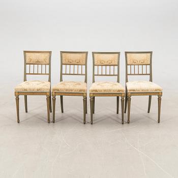 Sofa and four chairs in Neoclassical style, early 20th century.