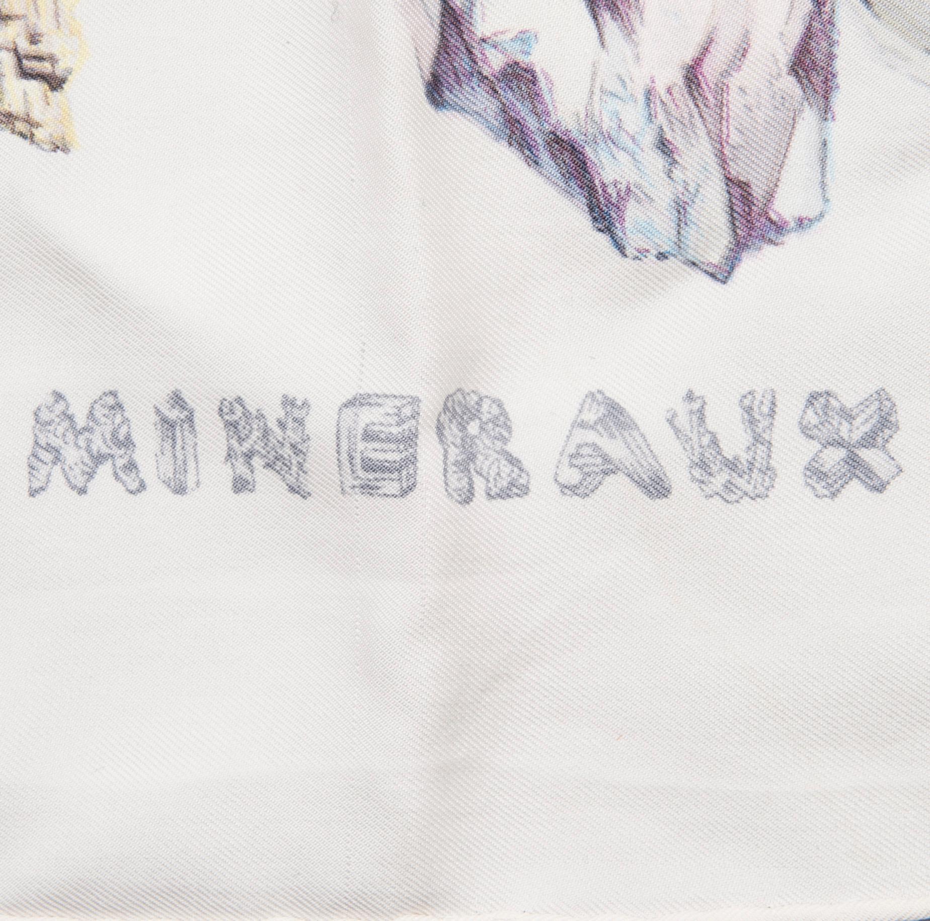 SCARF, "Mineraux", Hermès.