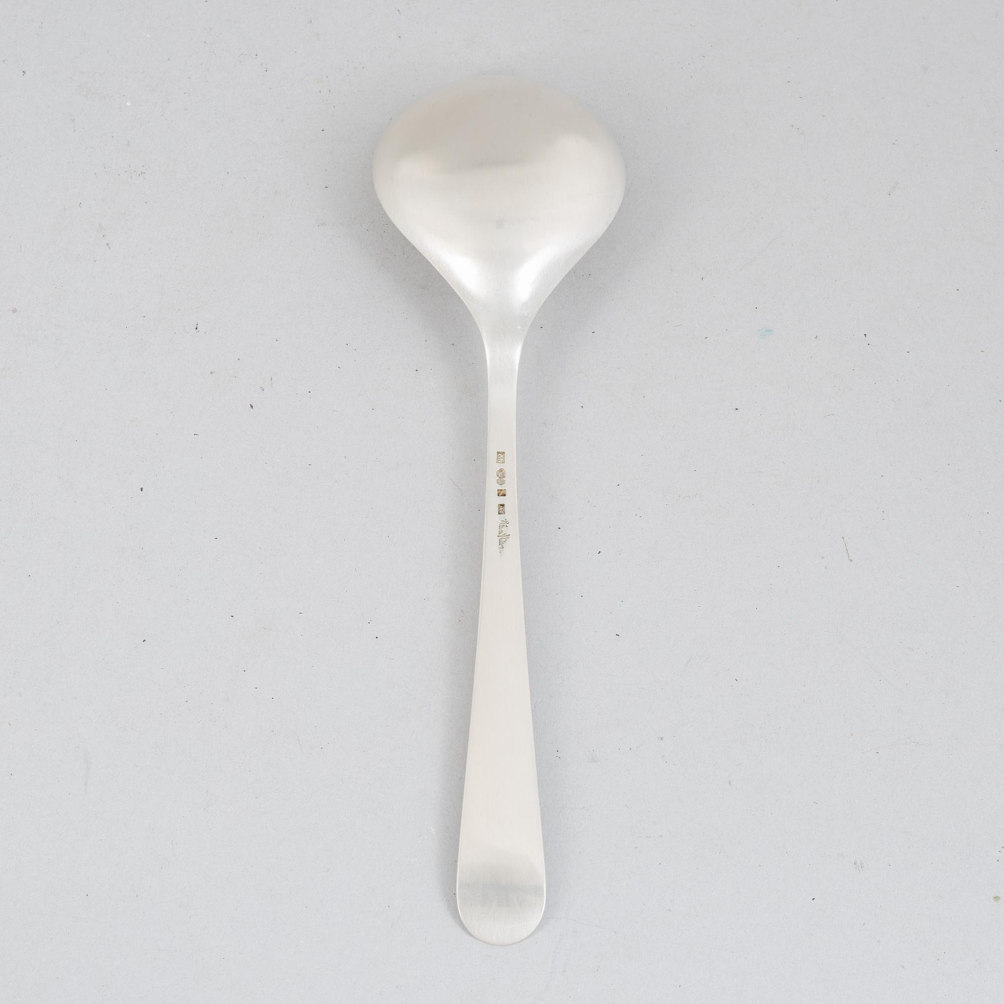 Wiwen Nilsson, serving spoon, silver, Anders Nilsson, Lund 1942.