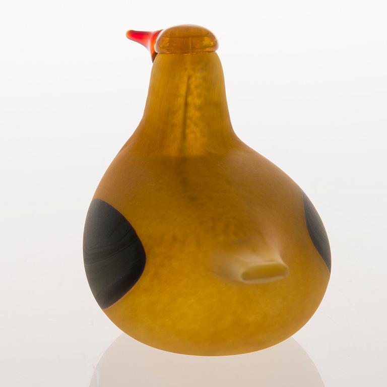 OIVA TOIKKA, Glass bird, signed O. Toikka Nuutajärvi.