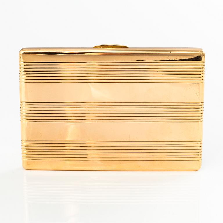 GEORG BUCHERT, CIGARETTETUI, 18K guld, Helsingfors 1941.