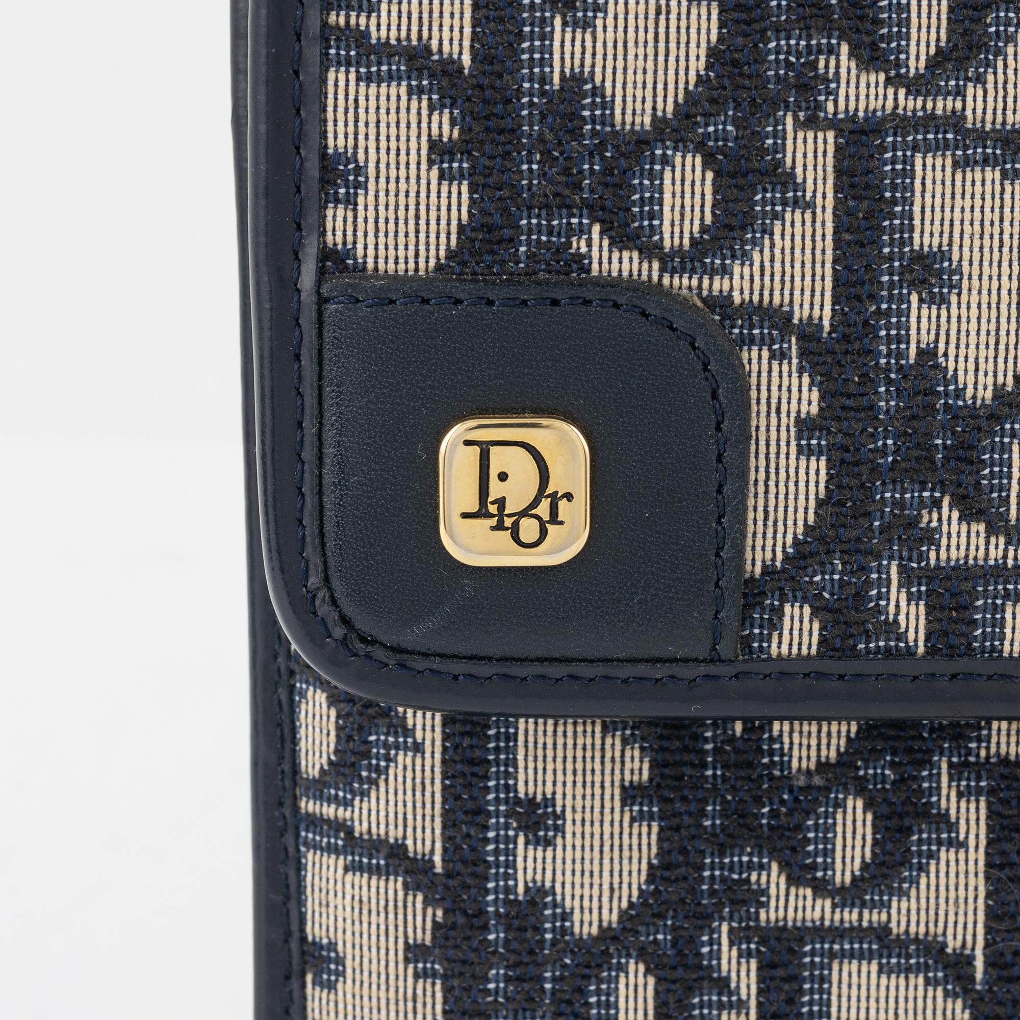Christian Dior, bag and scarf.
