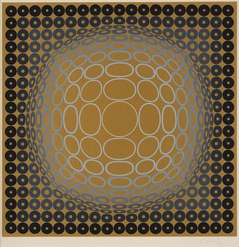 Victor Vasarely, Untitled from: "Hommage aux Prix Nobel" (The Nobel Prize Portfolio).
