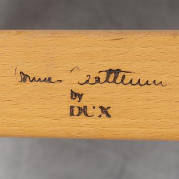 Bruno Mathsson, an 'Eva' easy chair from Dux.