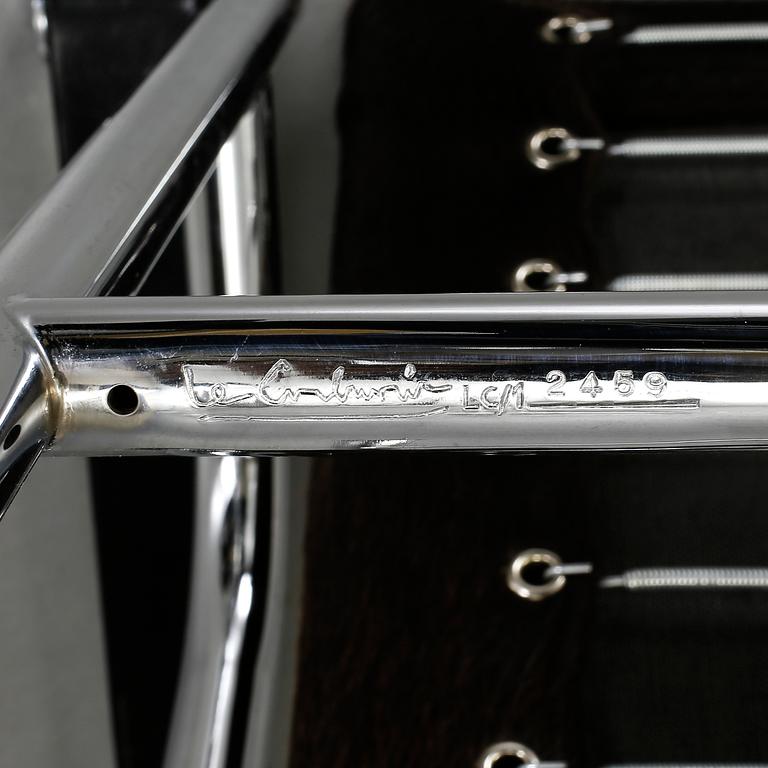 KARMSTOL, "LC-1", Le Corbusier, Cassina, Italien.