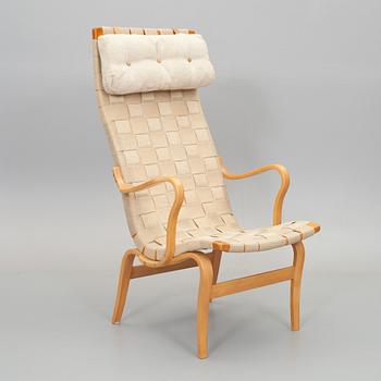 FÅTÖLJ, "Eva hög", Bruno Mathsson.