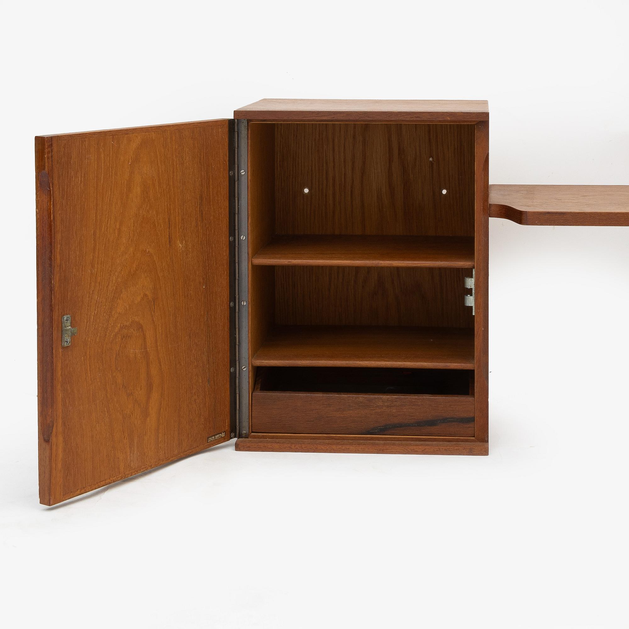 Hans-Agne Jakobsson, Hallway furniture with mirror, Åhus, second half of the 20th century.