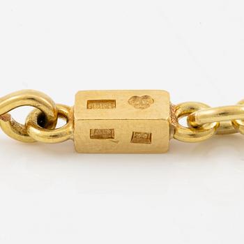 Wiwen Nilsson, a bracelet, 18K gold, Lund 1974.
