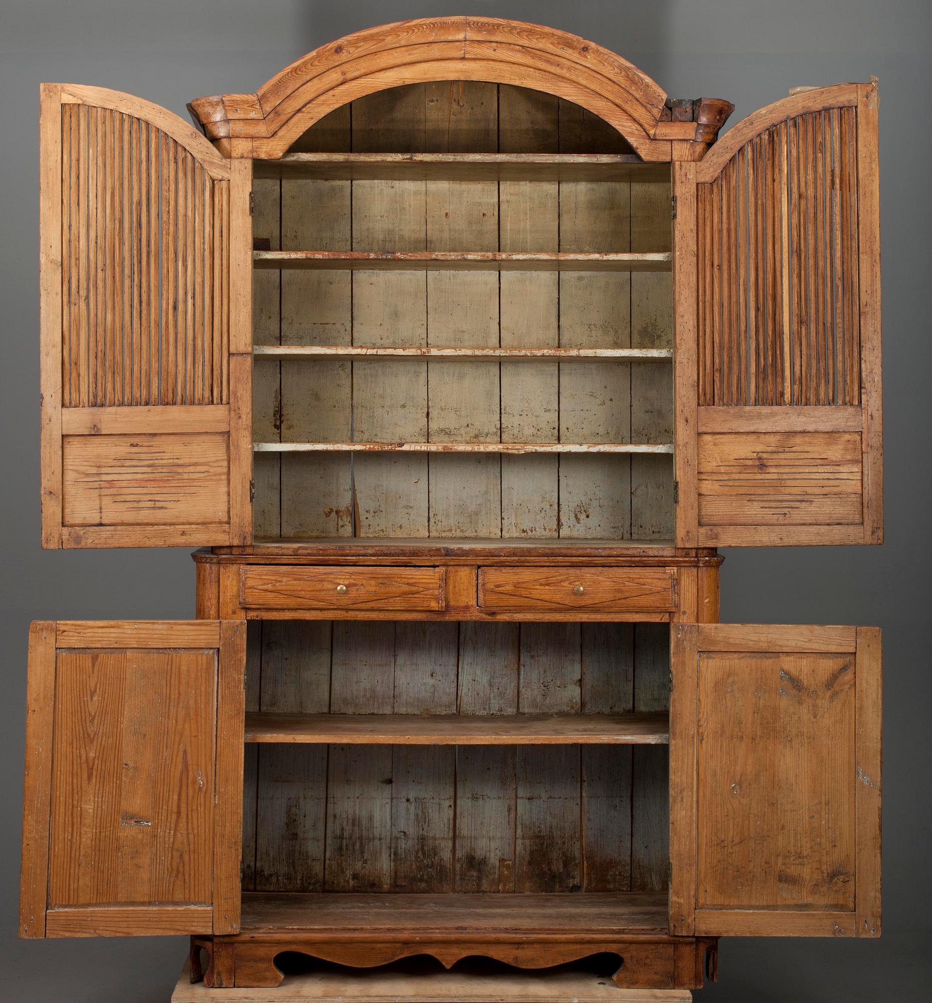 SKÅP, allmoge, ca 1800.