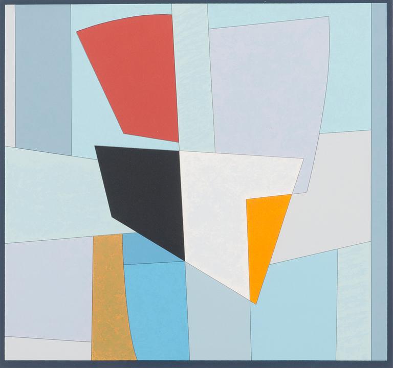 Göran Augustson, serigraph, signed and dated -87, numbered VIII/XXV.