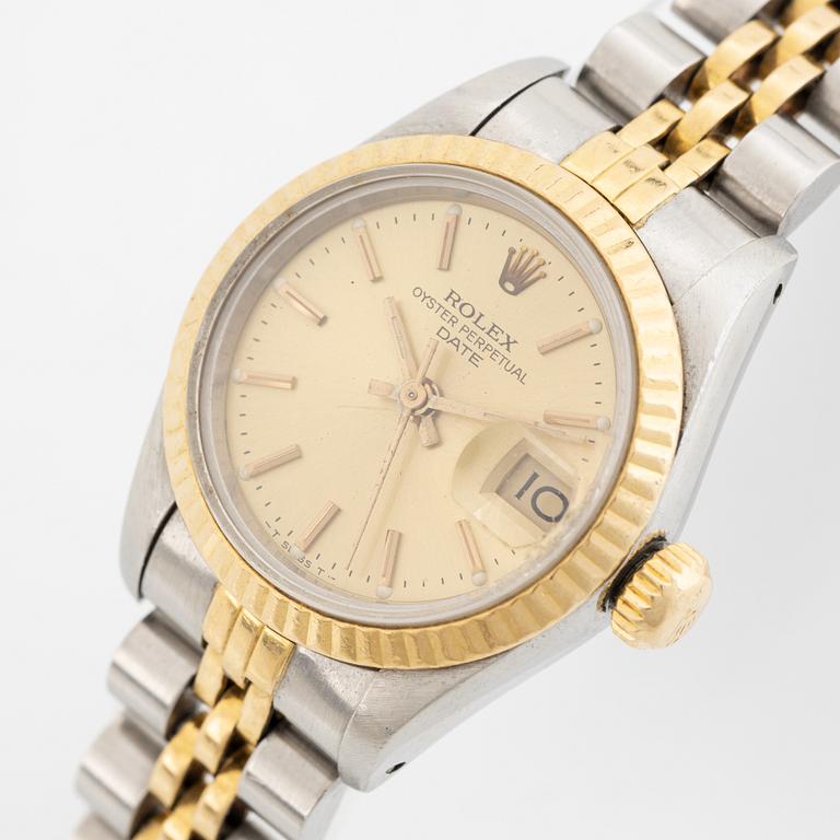 Rolex, Oyster Perpetual, Date, armbandsur, 26 mm.