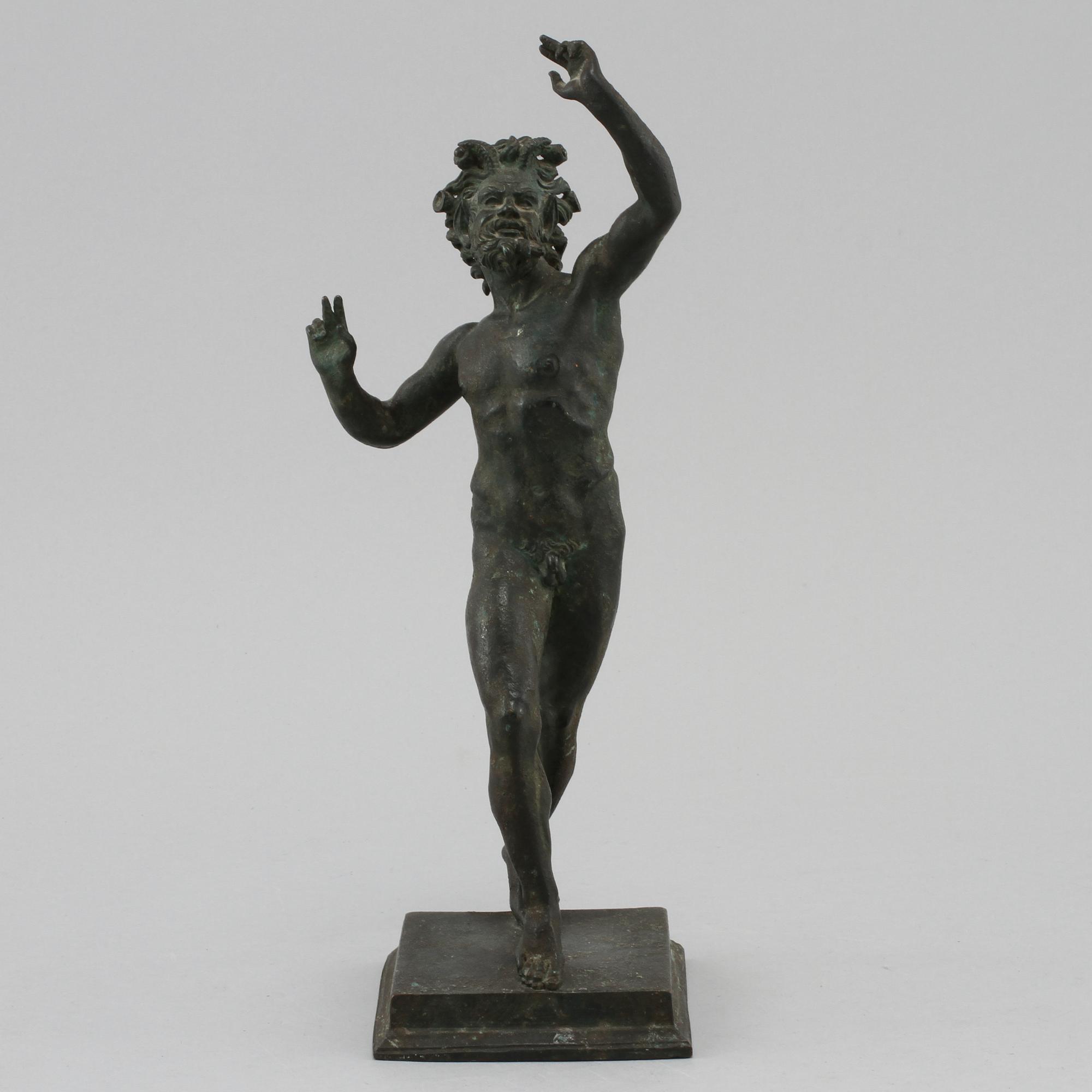SKULPTUR, brons, 1800-tal.