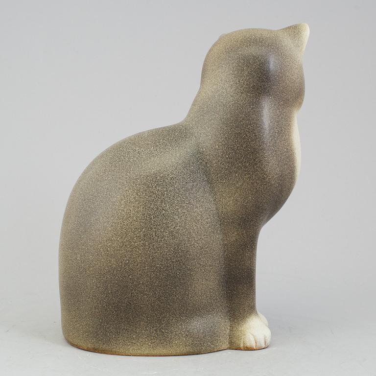 A 'Måns' stonewear figurine by Lisa Larson for K-studion, Gustavsberg.
