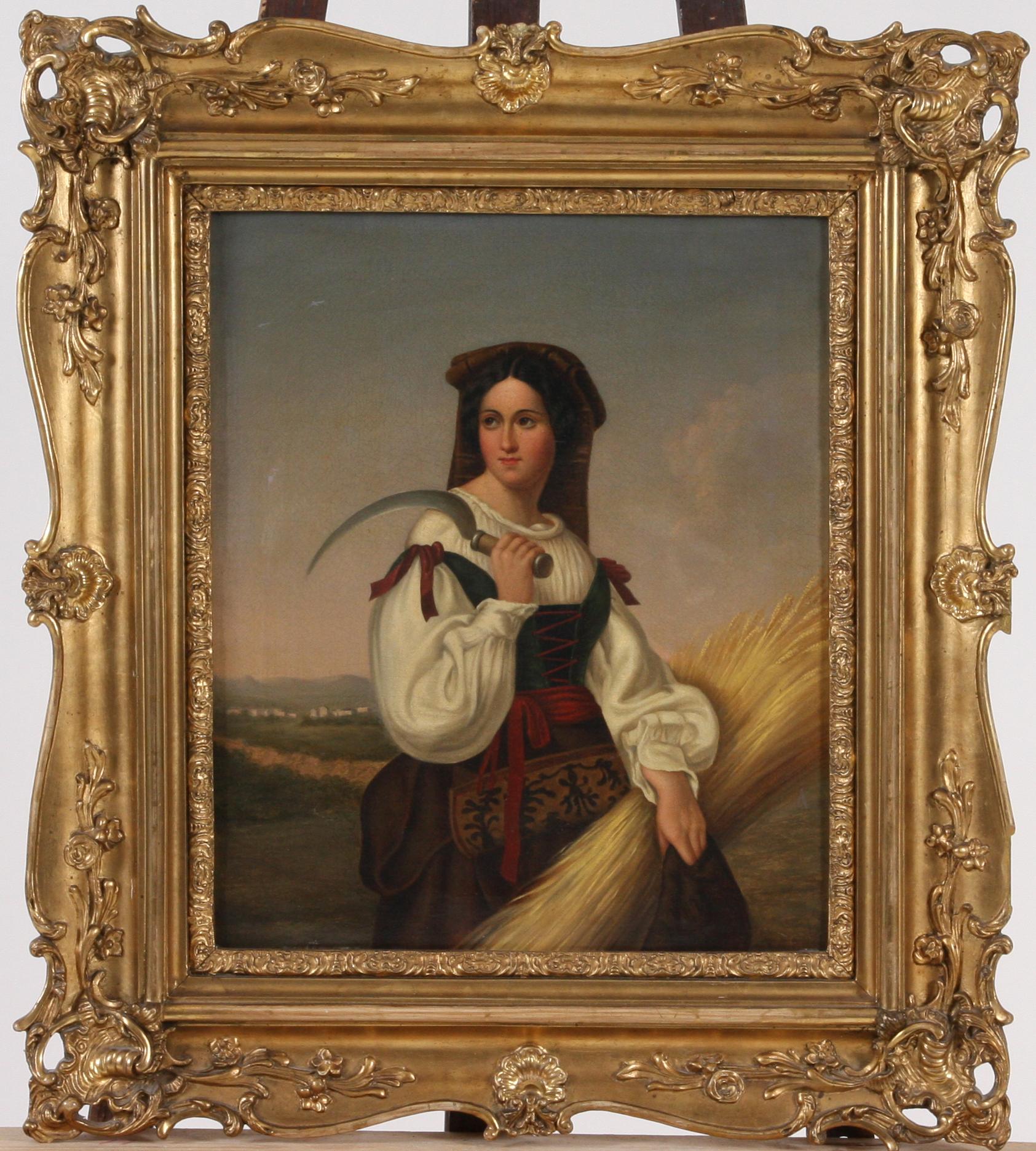 OKÄND KONSTNÄR, troligen rysk, olja på duk, 1800-tal.