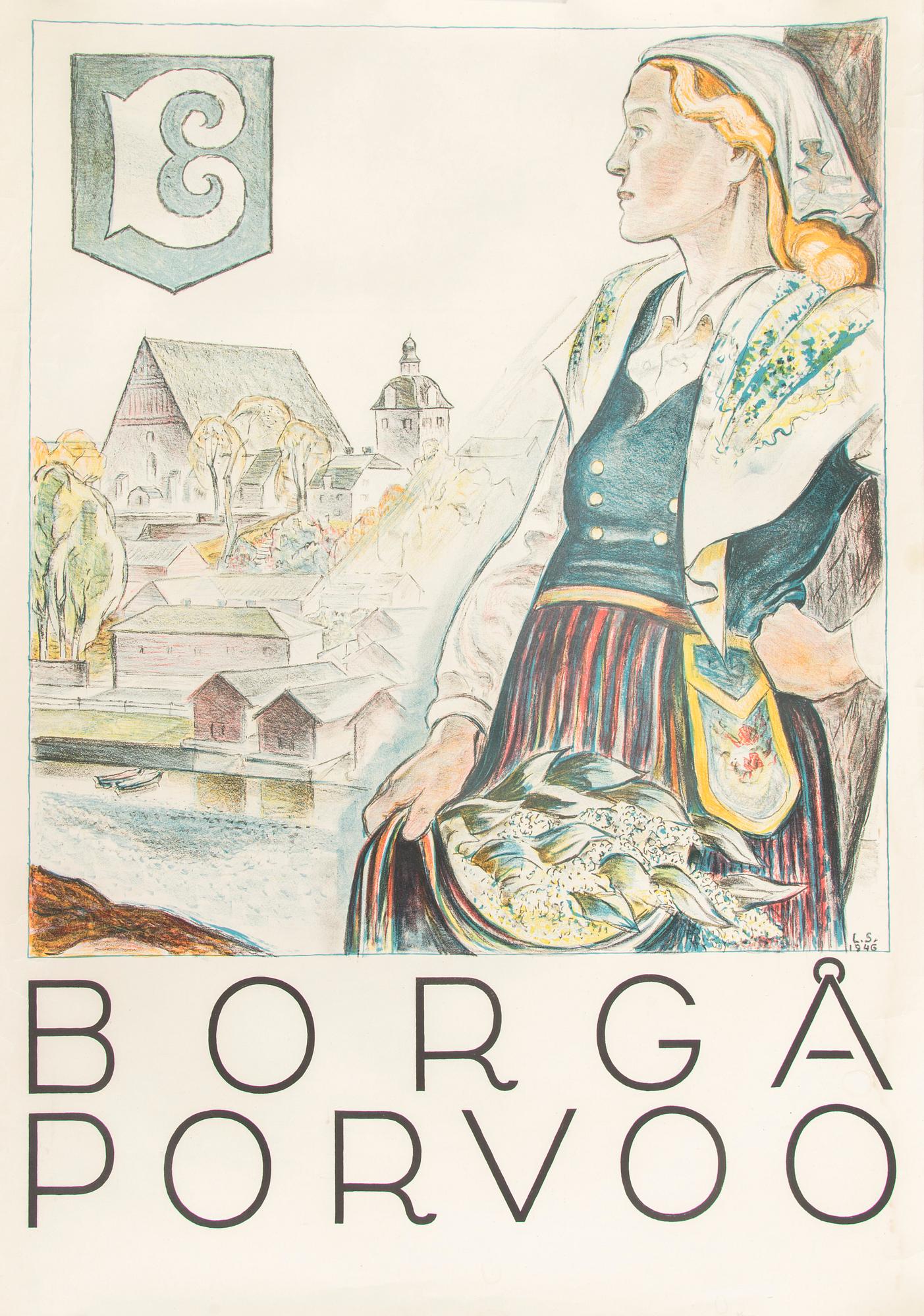 Lennart Segerstråle, after, Porvoo, poster.