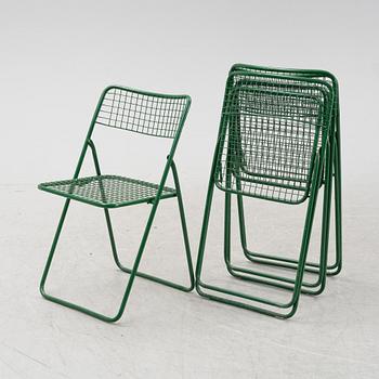 Niels Gammelgaard, a set of four 'Rappend/Ted Net' chairs for IKEA.