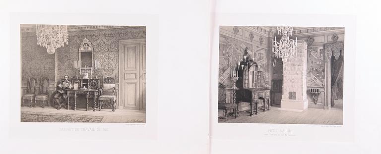 PARTI GRAFIK, ca 30 st, bla Mankell och Billmarck, 1800-tal.