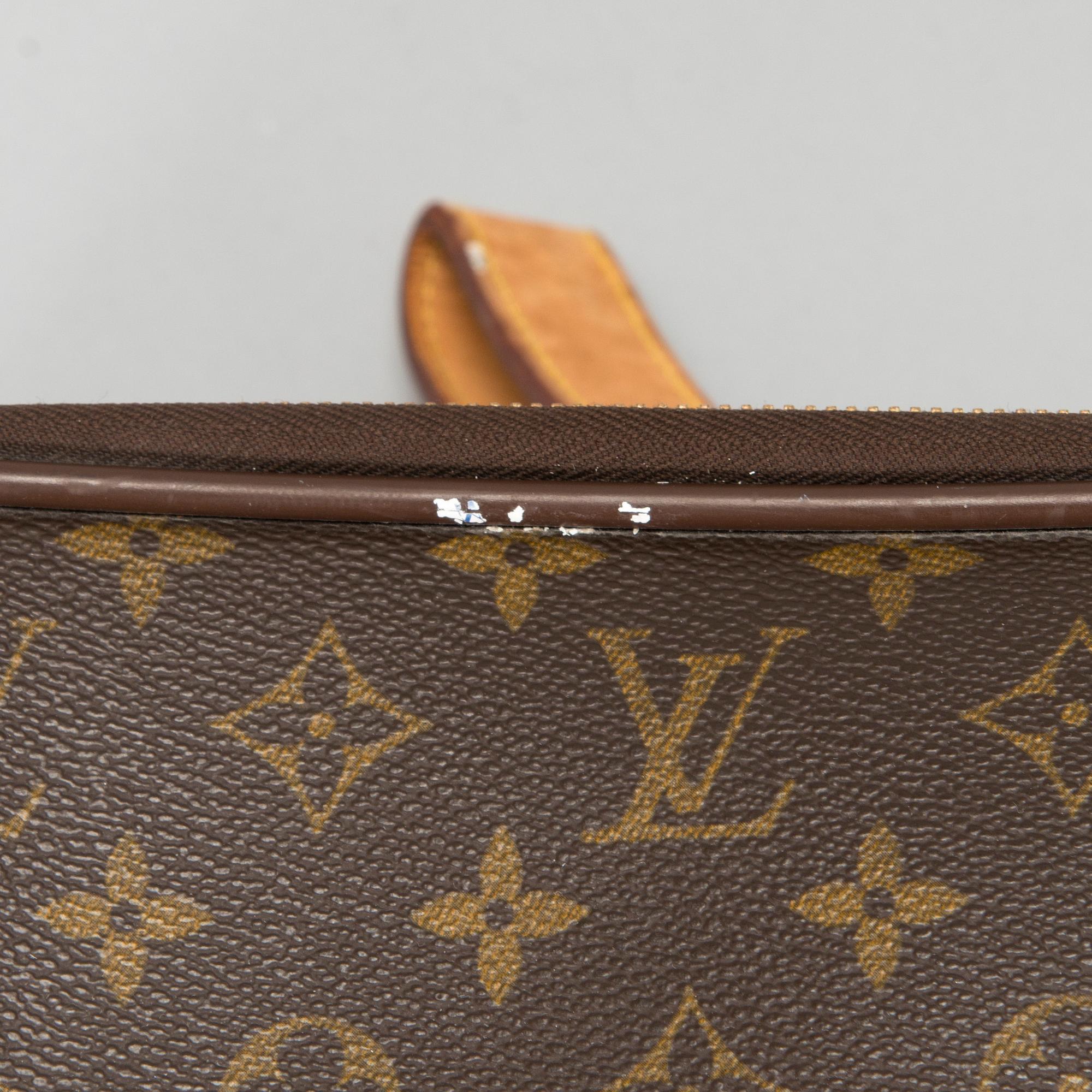 Louis Vuitton, a Monogram Canvas "Pegase 55" suitcase.