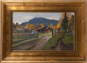 Carl Johansson, "Höstdag vid Getberget" (Medelpad).