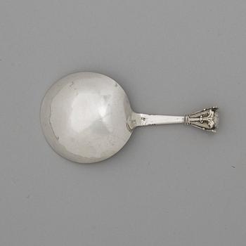 A Scandinavian 16th century silver spoon, unidentified makers mark.