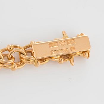 G Dahlgren & Co collier 18K guld.