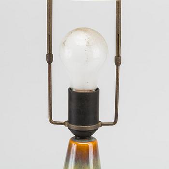 2 PCS OF TABLE LAMPS, Einar Johansen, Söholm stentöj, Bornholm, Denmark, second half of the 20th century,