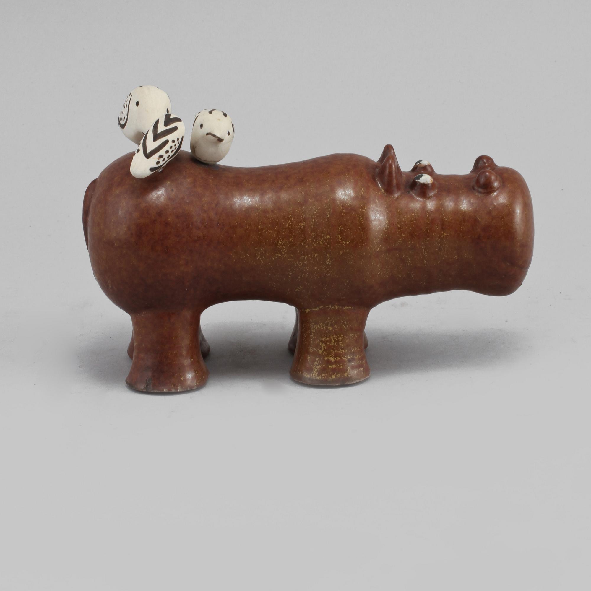 FIGURIN, stengods, Lisa Larson, Gustavsberg, 1900-tal.