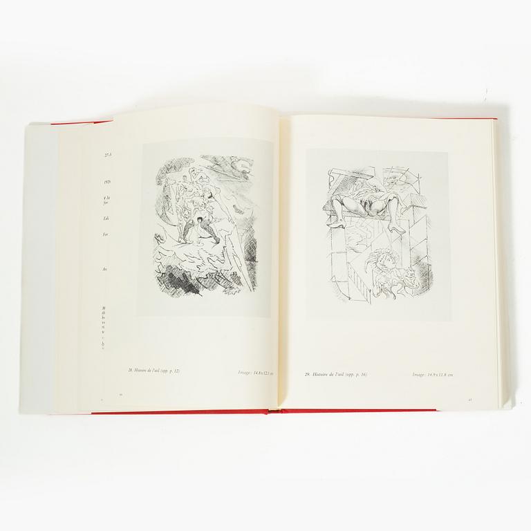 Art books, 3 pcs, Picasso Linoleum Cuts, Braque Lithographe, and André Masson - The Complete Graphic Work, vol 1.