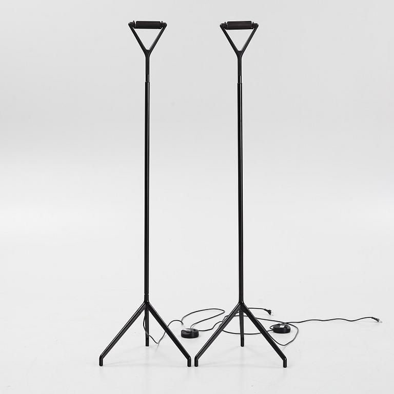 Paolo Rizzatto, a pair of 'Lola' floor lights, Luceplan, Italy.