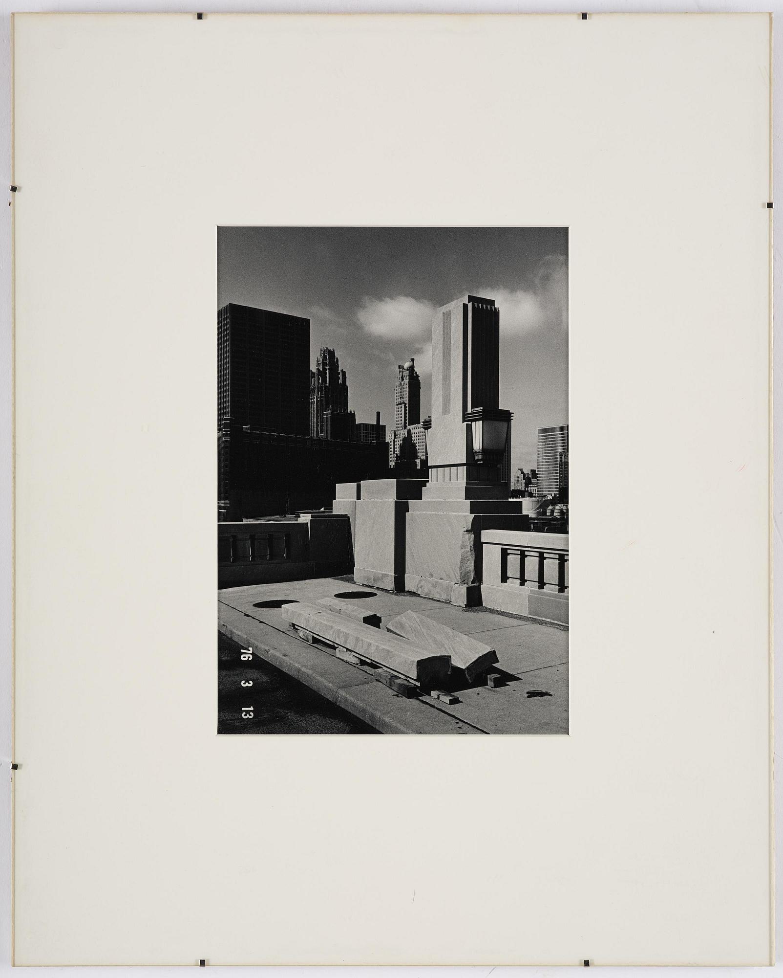 Gerry Johansson, "76 3 13", 1976.