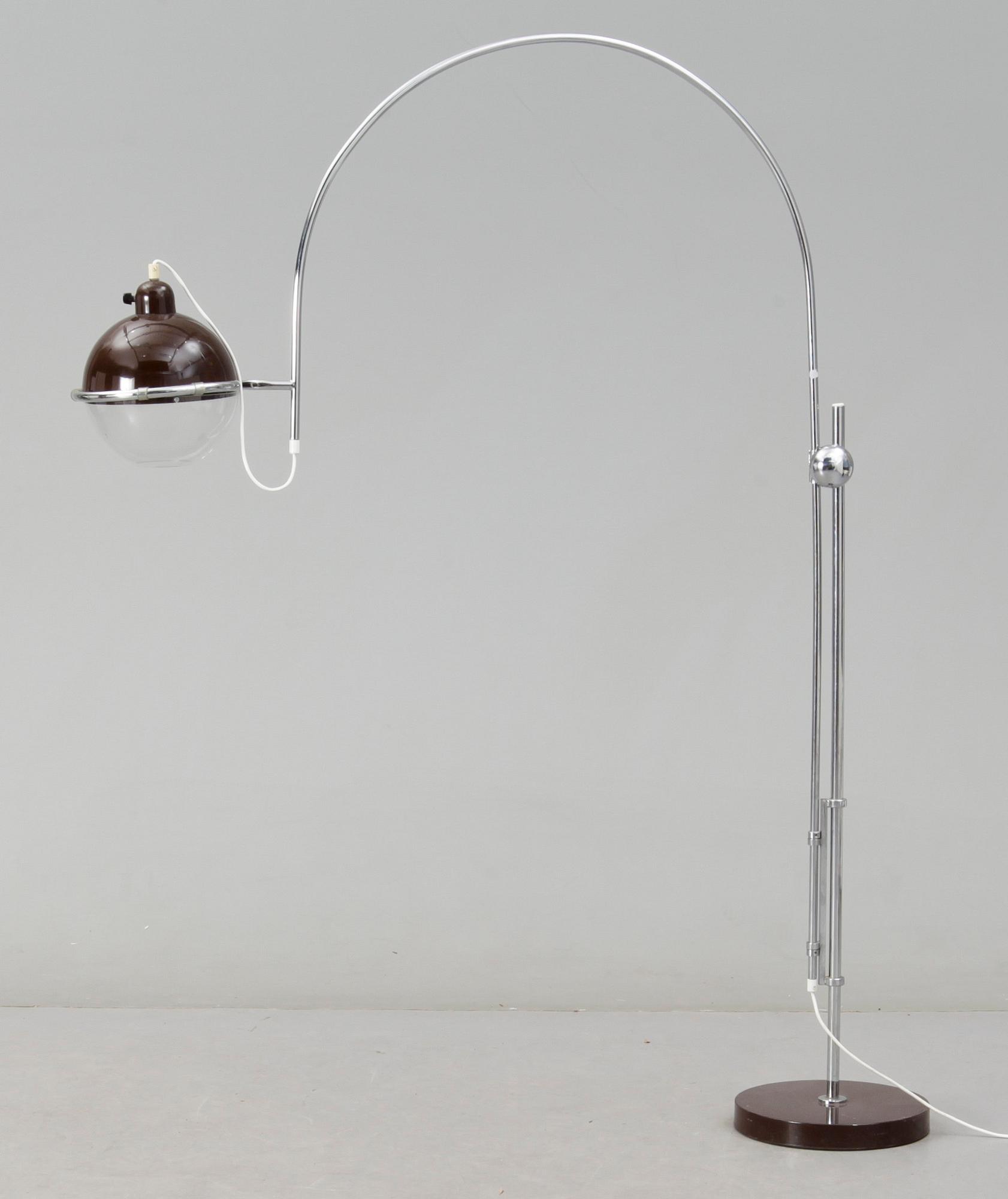 GOLVLAMPA, industrimodell, omkring 1900-talets mitt.