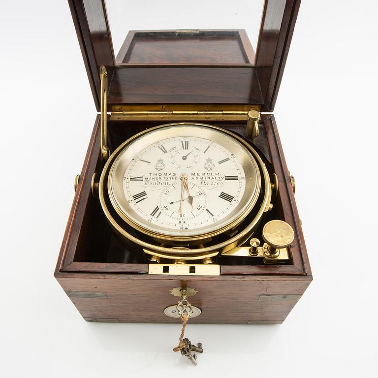 Thomas Mercer, skeppskronometer, no. 2769, 1800-talets senare del.