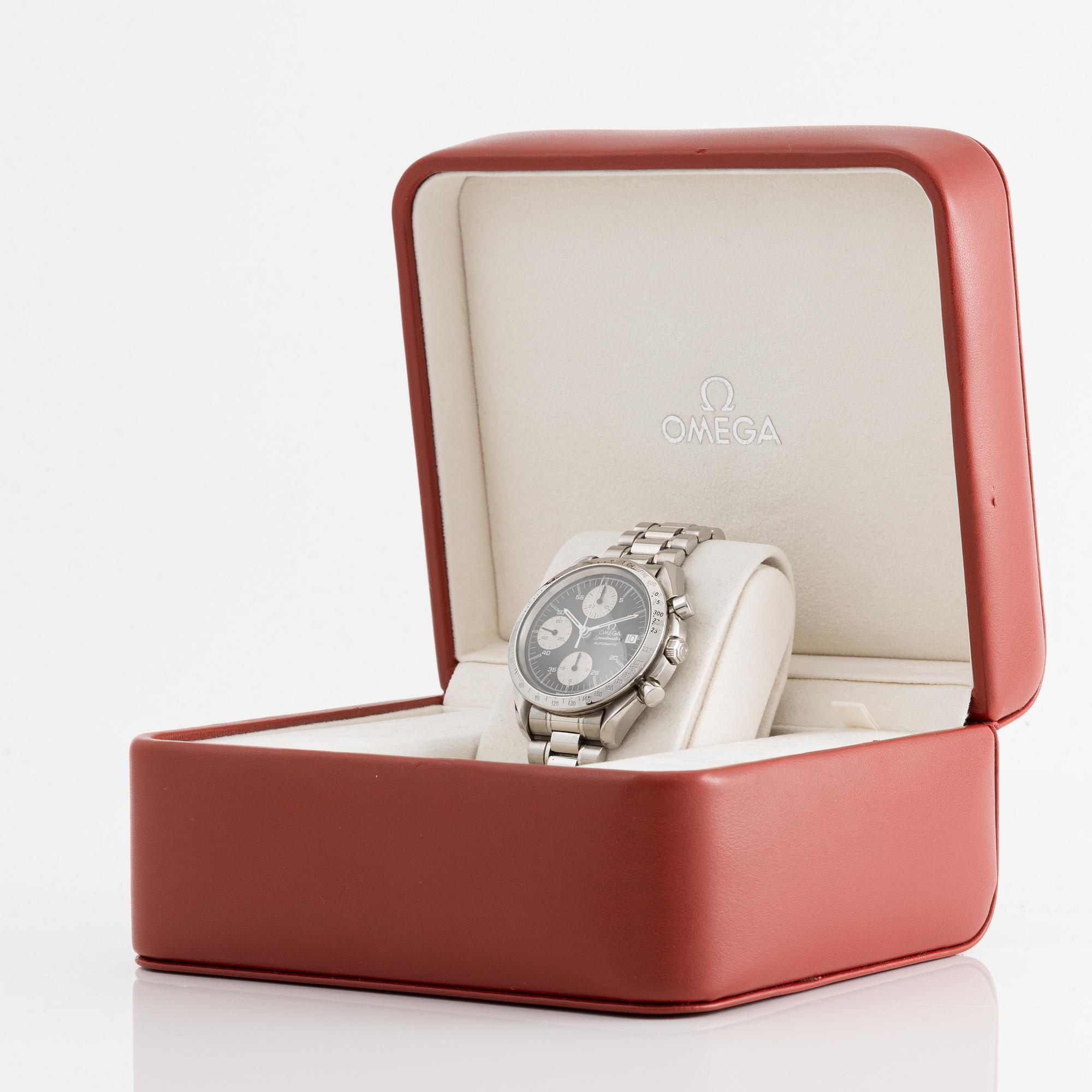 Omega, Speedmaster, Date, kronograf, armbandsur, 39 mm.